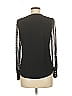 Anne Klein Black Long Sleeve Top Size S - photo 2