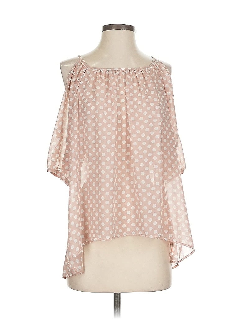 Pre-owned Veronica M Sleeveless Blouse In Pink
