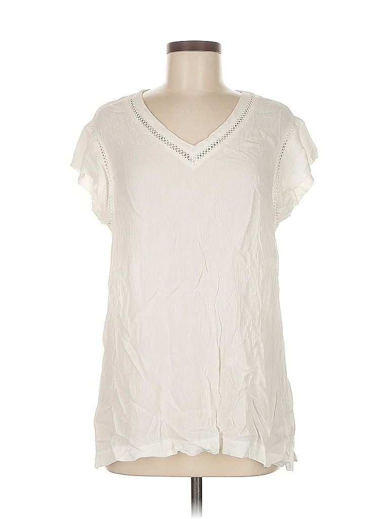 Pre-owned Buffalo By David Bitton Sleeveless T-shirt In White