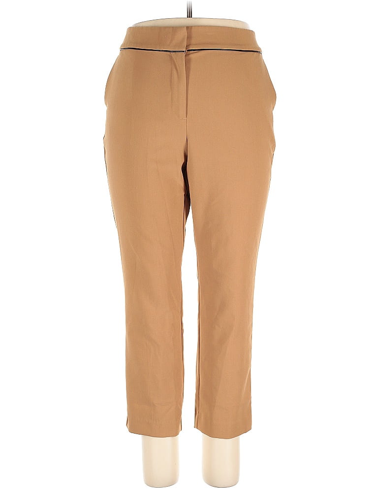 Pre-owned Ann Taylor Factory Casual Pants In Brown