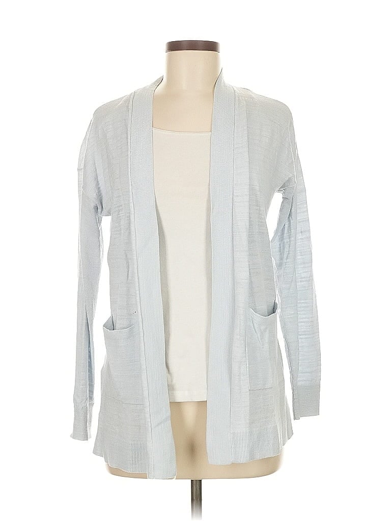 Pre-owned Ann Taylor Loft Kimono In Gray