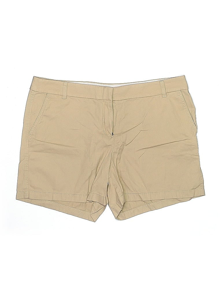Pre-owned J.crew Factory Store Khaki Shorts In Brown
