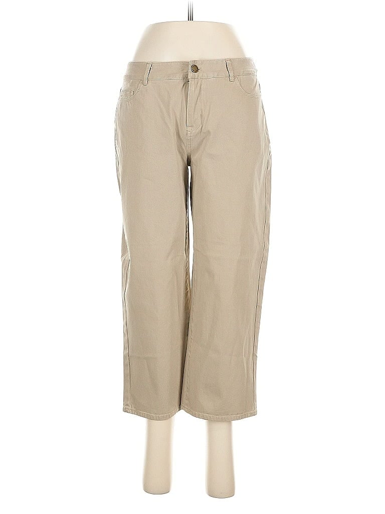Pre-owned Coldwater Creek Khaki Pant In Brown