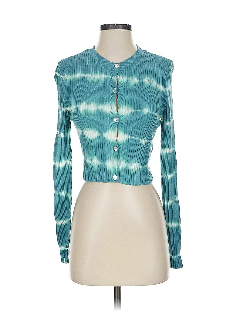 Click to view more detailed imagery on our partner's website Pre-owned Zara Cardigan Sweater In Blue