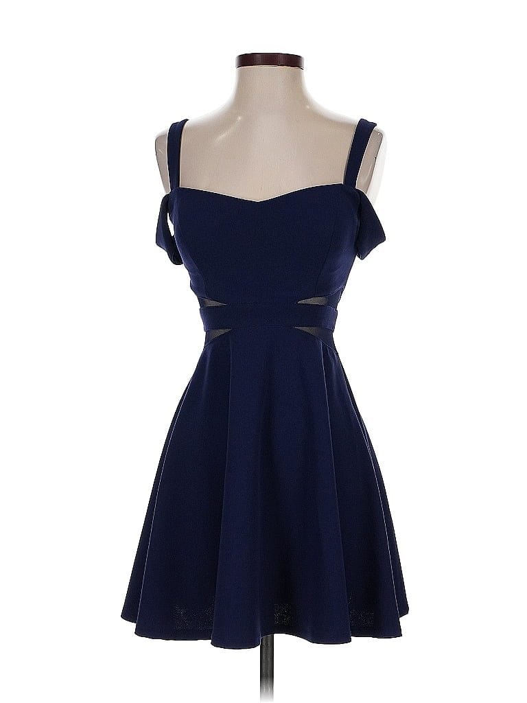 Pre-owned Speechless Cocktail Dress In Blue