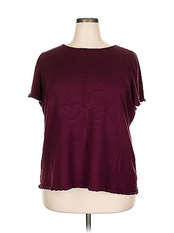 Lane Bryant Outlet Short Sleeve Top (view 1)