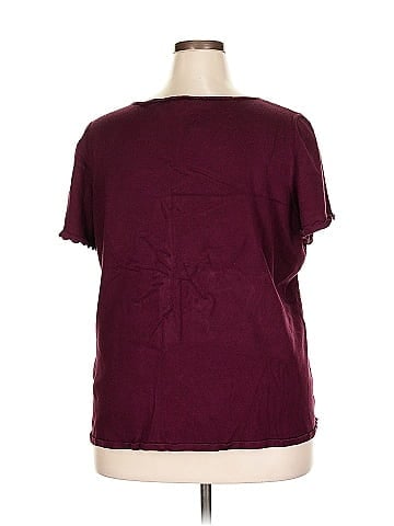 Lane Bryant Outlet Short Sleeve Top (view 2)