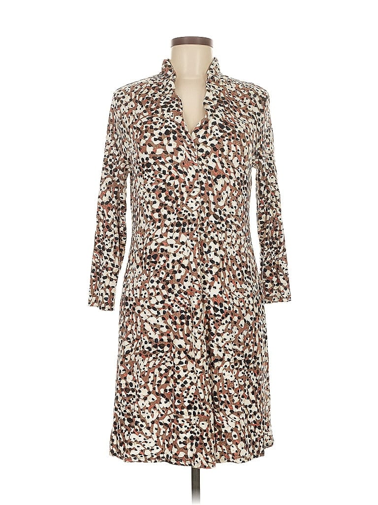 NIC + ZOE Pre-owned Casual Dress In Brown