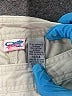 Op 100% Cotton Solid Ivory Khaki Shorts Size 13 - 14 - photo 3