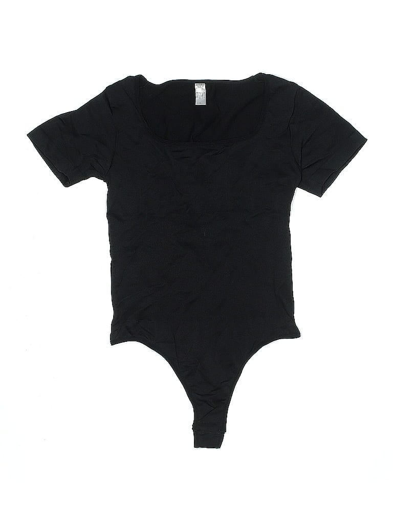 Pre-owned Unbranded Bodysuit In Black