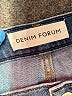 Denim Forum Stripes Blue Jeans Size 29 waist - photo 6