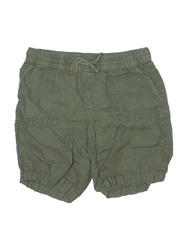 Pre-owned Caslon Cargo Shorts In Green