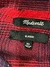 Madewell Plaid Red Long Sleeve Button-Down Shirt Size XS - photo 6