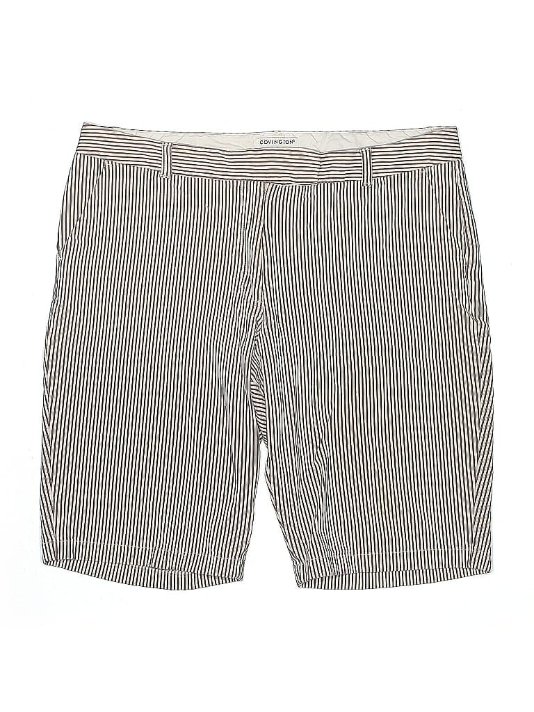 Pre-owned Covington Outlet Khaki Shorts In Gray