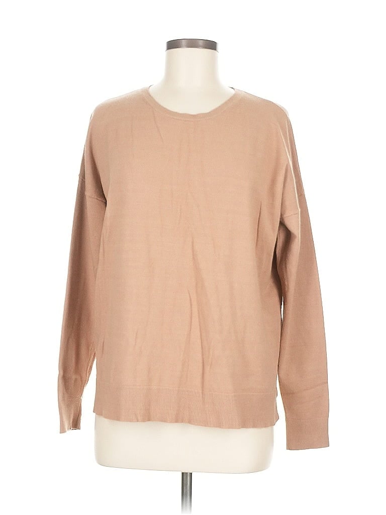 Pre-owned Prolōgue Pullover Sweater In Brown