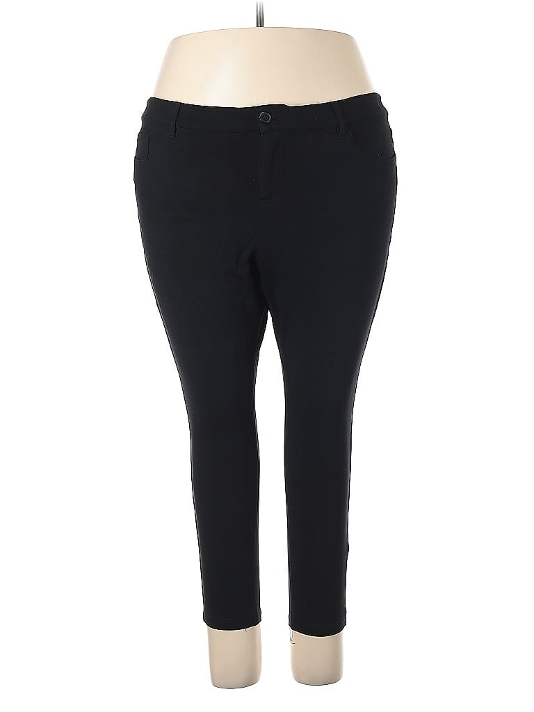 Pre-owned Studio By Torrid Casual Pants In Black