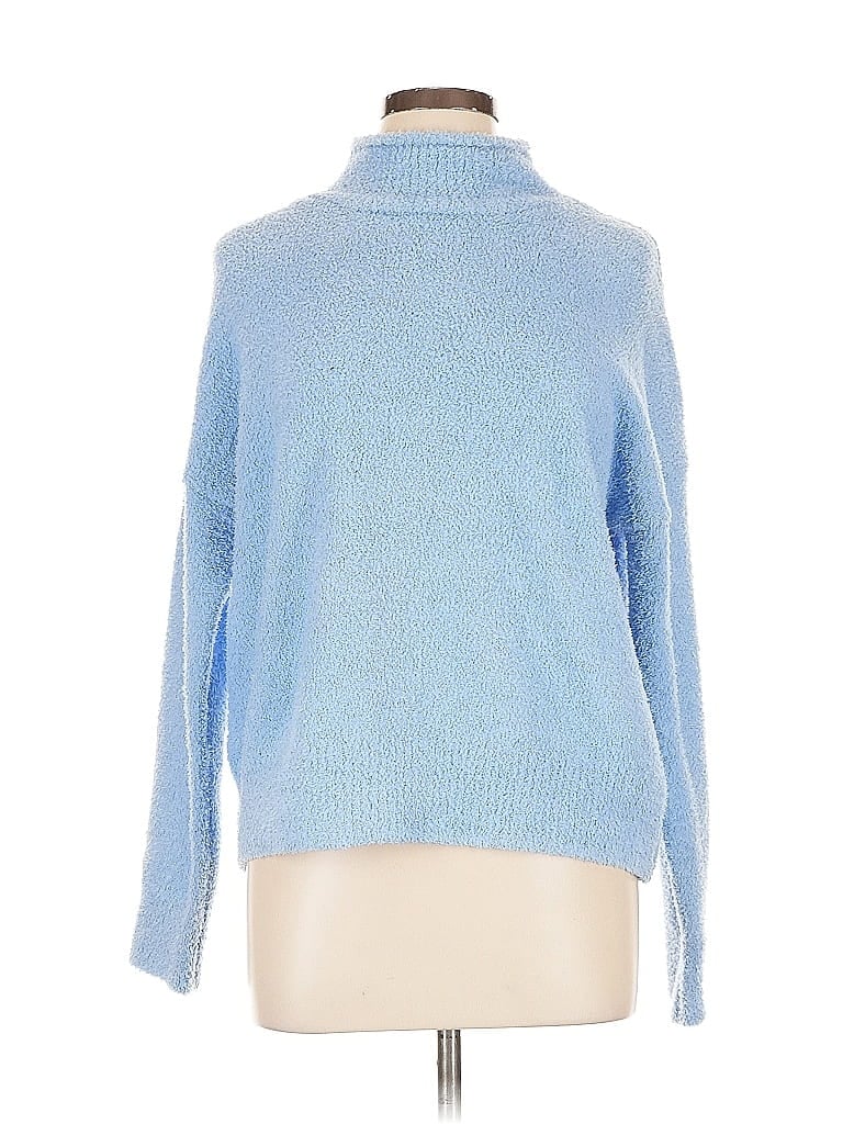 Pre-owned Sincerely Jules Turtleneck Sweater In Blue