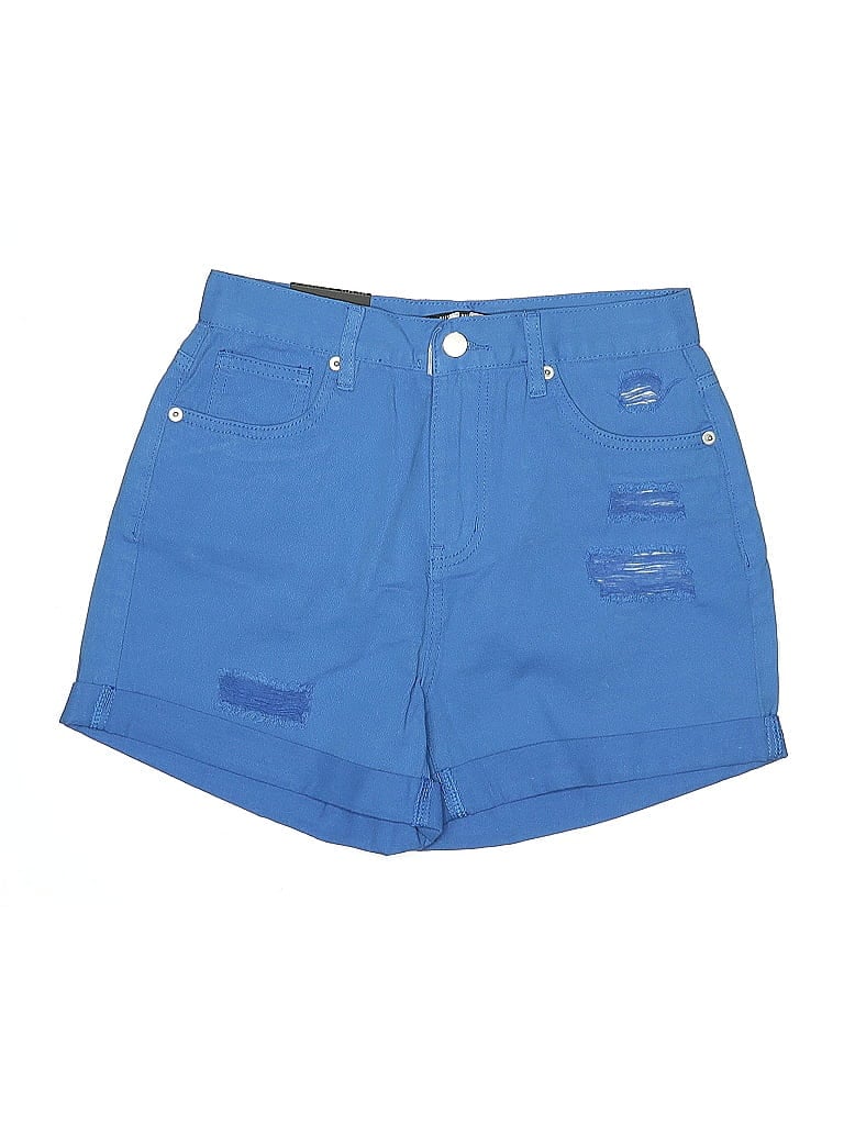 Pre-owned American Bazi Denim Shorts In Blue