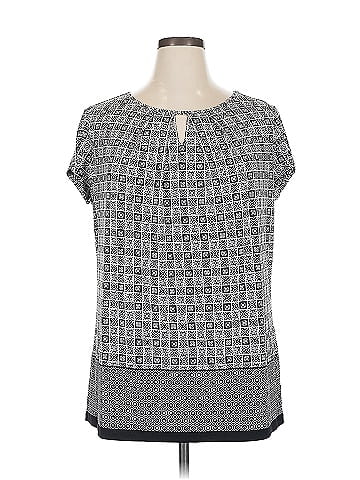 Liz Claiborne Career Short Sleeve Blouse (view 1)