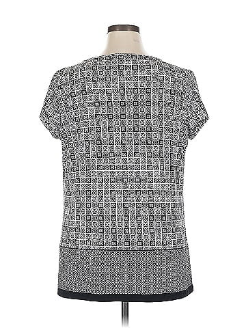 Liz Claiborne Career Short Sleeve Blouse (view 2)
