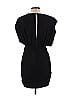 IRO Solid Black Cocktail Dress Size EU (FR) 38 / US 6 - photo 2