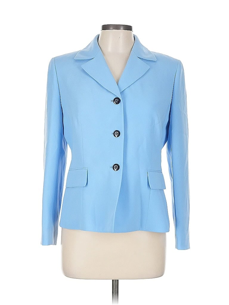 Pre-owned Le Suit Blazer Jacket In Blue