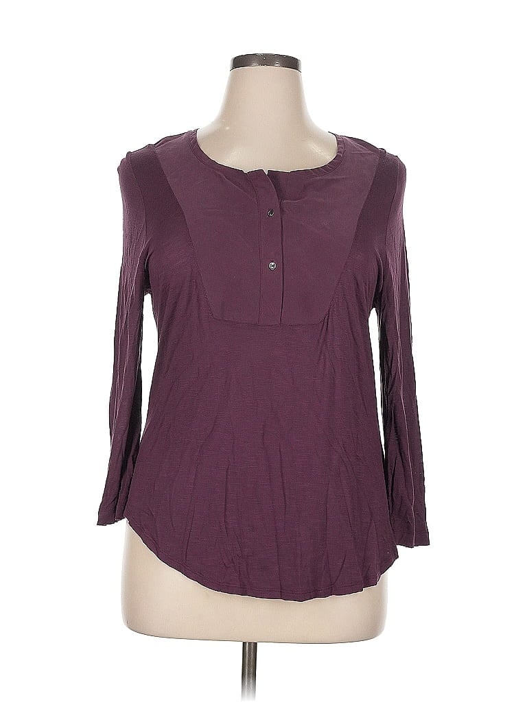Pre-owned Calvin Klein Jeans Est.1978 Calvin Klein Jeans Long Sleeve Blouse In Purple