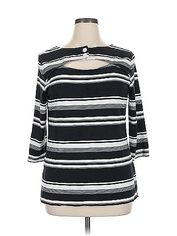 T by Talbots 3/4 Sleeve T-Shirt (view 1)