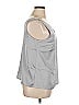 Ekouaer Silver Sleeveless Blouse Size XL - photo 4