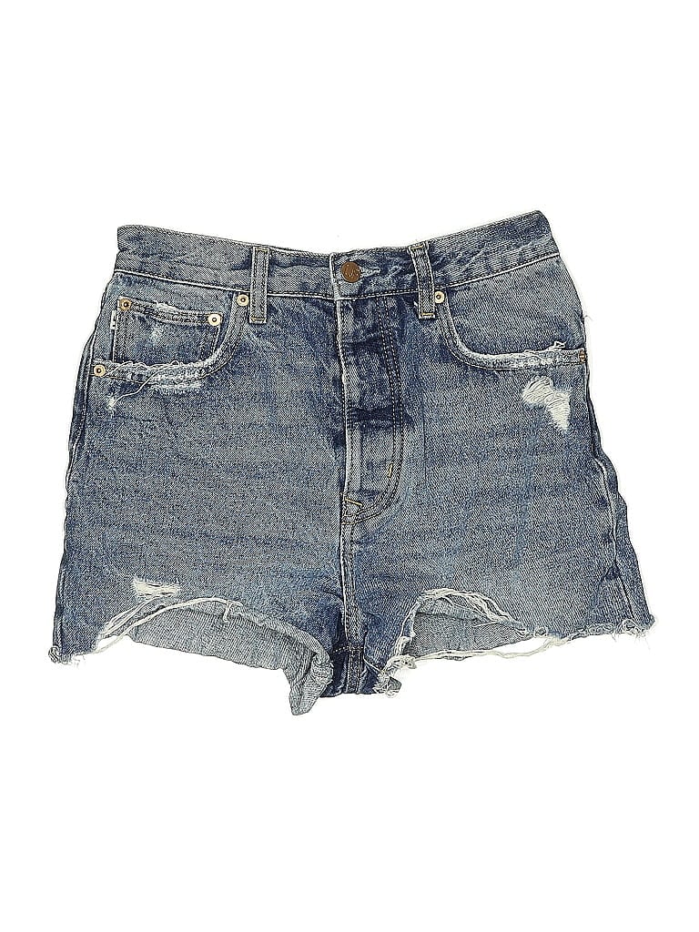Pre-owned Lovers & Friends Denim Shorts In Blue
