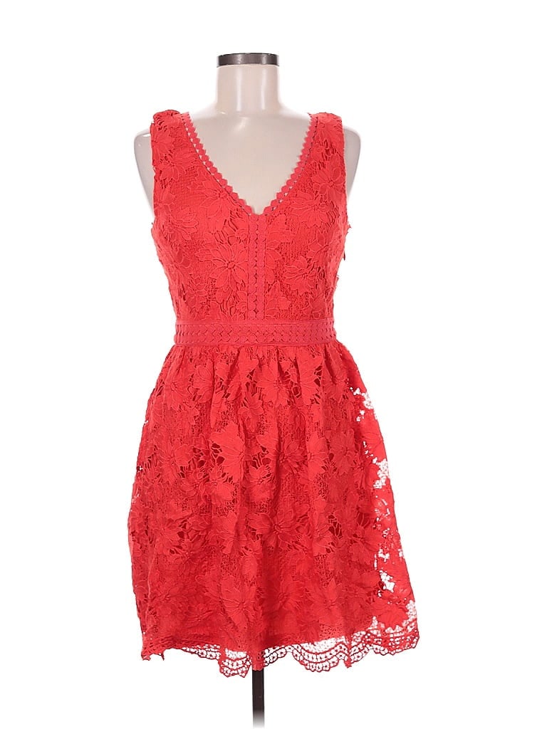 Pre-owned Soieblu Cocktail Dress In Red