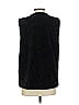 Foravi 100% Polyester Black Faux Fur Vest Size EU 34 / US 4 - photo 2