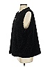 Foravi 100% Polyester Black Faux Fur Vest Size EU 34 / US 4 - photo 5