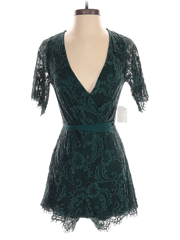 Charlotte Russe Romper In Green