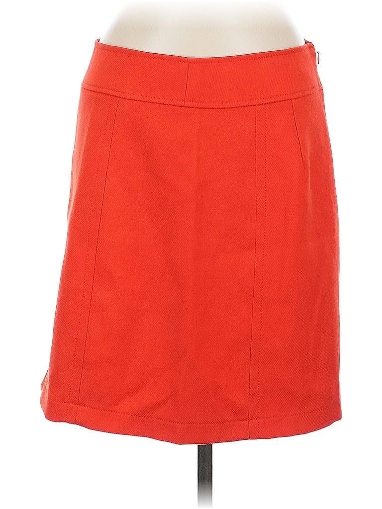 Pre-owned Ann Taylor Loft Casual Skirt In Orange