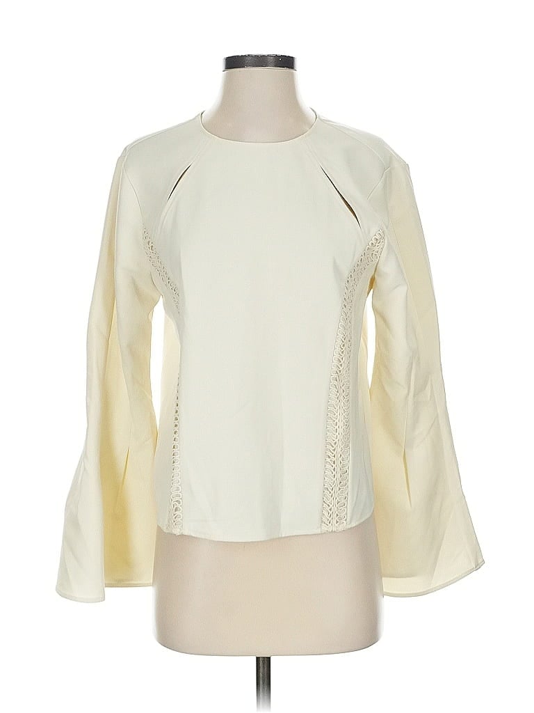 Click to view more detailed imagery on our partner's website Pre-owned Catherine Catherine Malandrino Long Sleeve Blouse In White