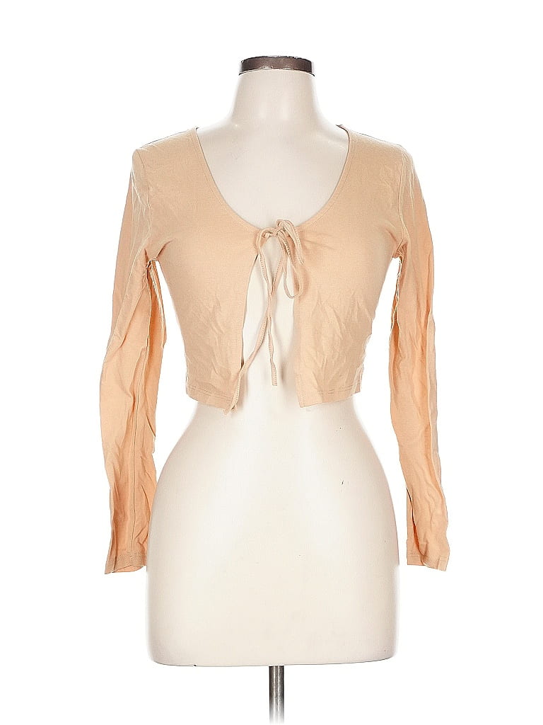 Pre-owned Unbranded Cardigan Sweater In Brown