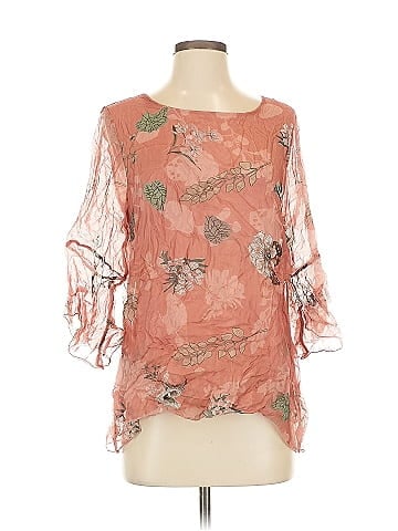 Belle France 3/4 Sleeve Blouse (view 1)