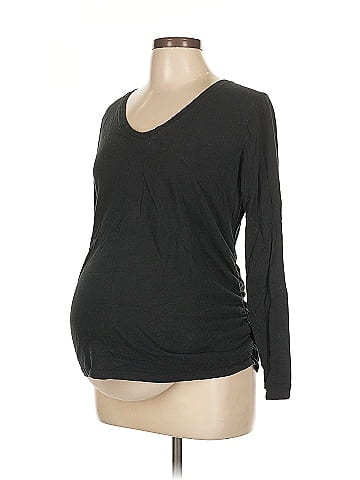 Isabel Maternity Long Sleeve T-Shirt (view 1)
