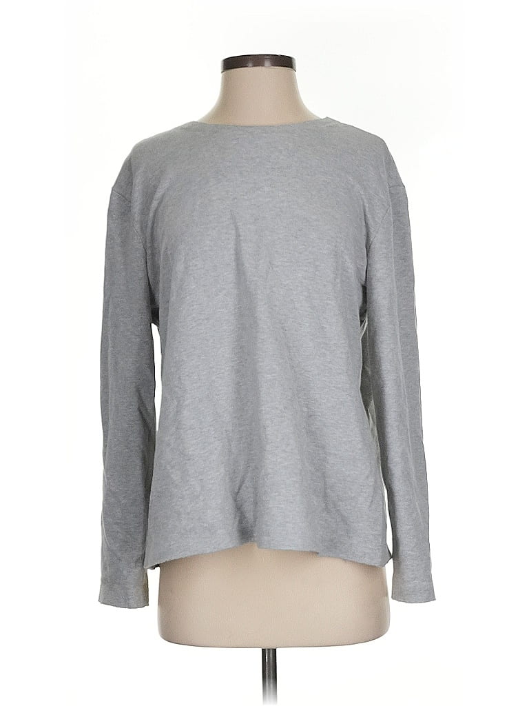 Pre-owned Norma Kamali Sweatshirt In Gray