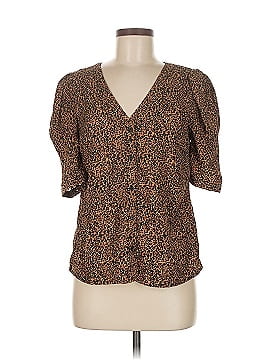 Saks Fifth Avenue Short Sleeve Blouse
