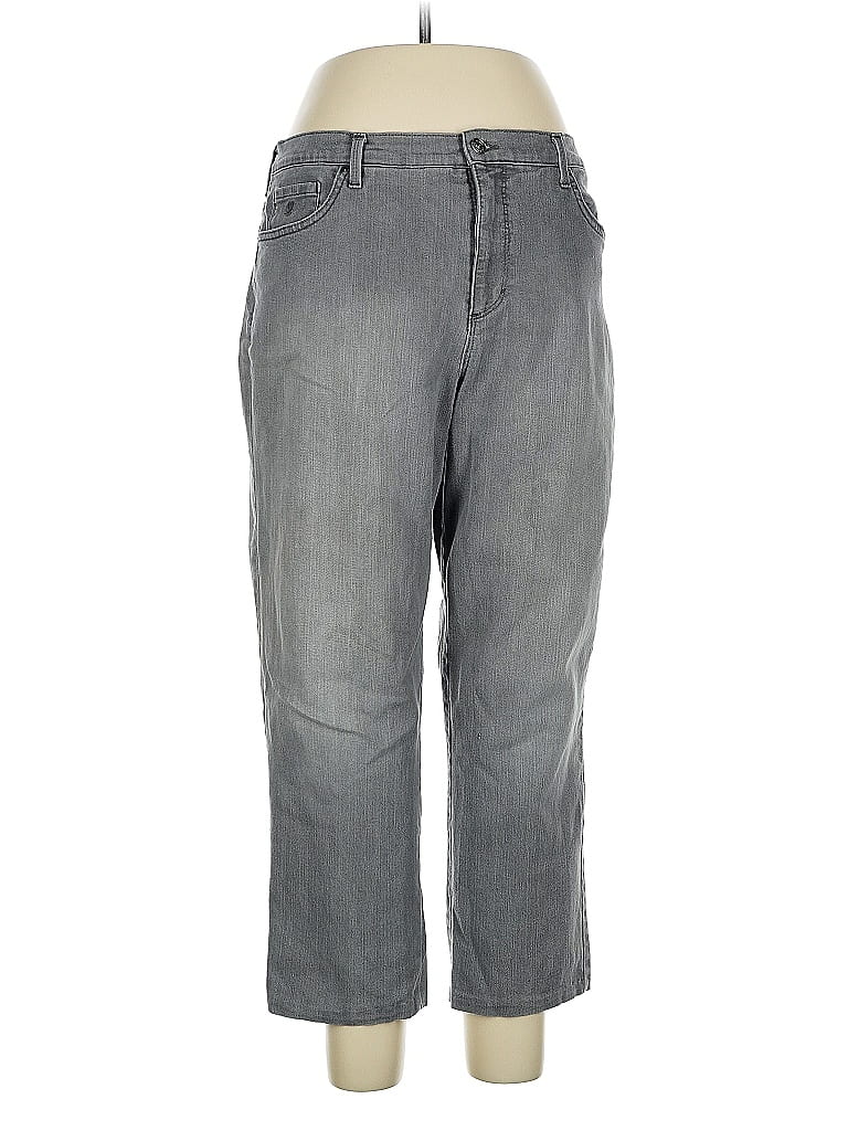 Pre-owned Gloria Vanderbilt Jeans In Gray