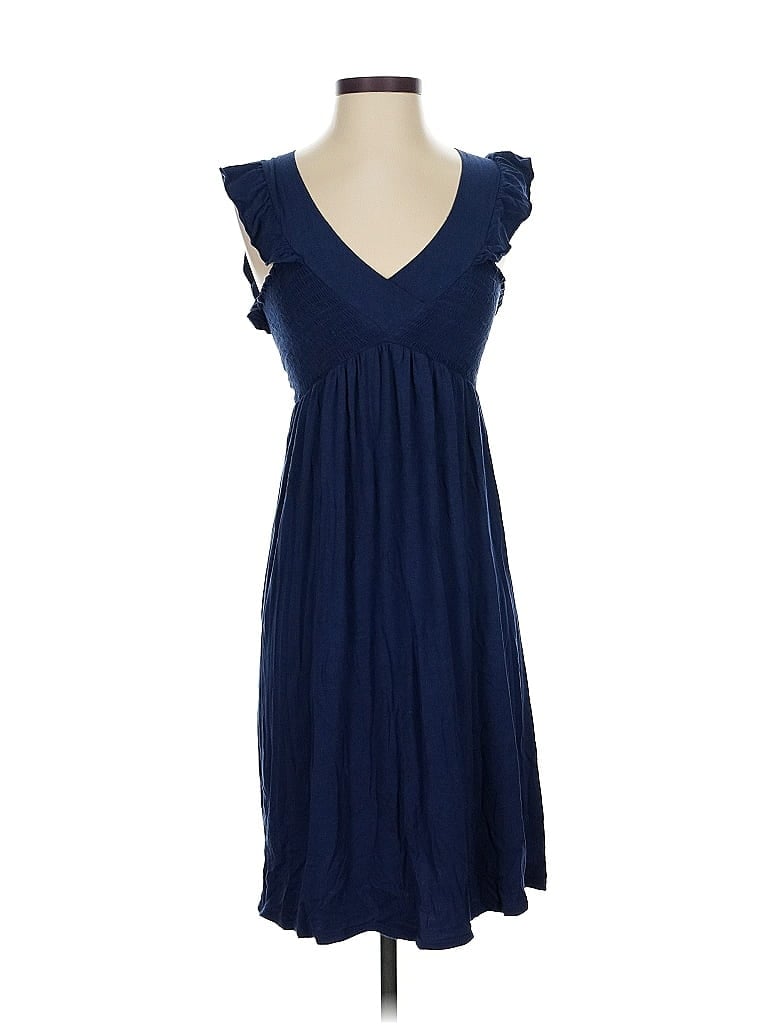 Pre-owned Ella Moss Casual Dress In Blue