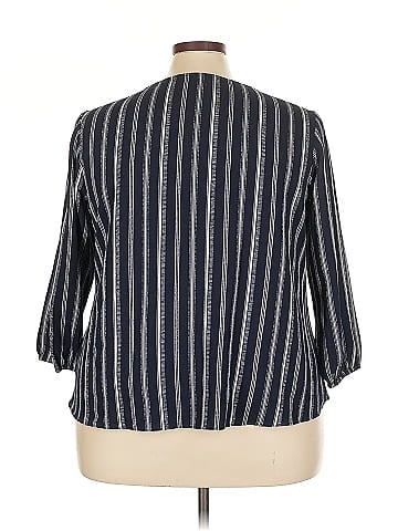 Roz & Ali 3/4 Sleeve Blouse (view 2)