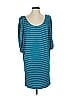 ecoSkin Teal Blue 3/4 Sleeve Top Size S - photo 1