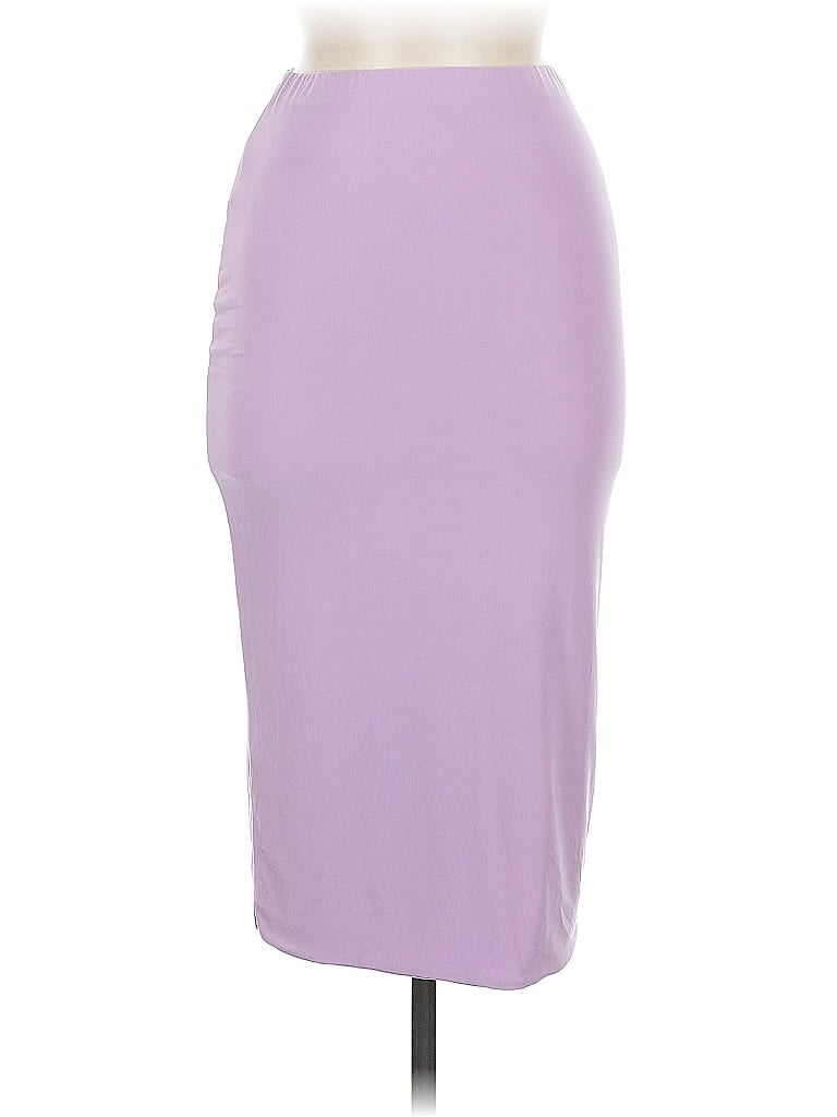 Prettylittlething Formal Skirt In Purple