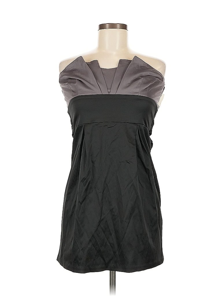 Pre-owned Assorted Brands Cocktail Dress In Gray