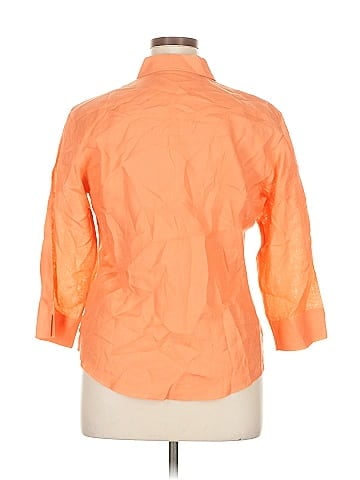 Faconnable 3/4 Sleeve Button-Down Shirt (view 2)
