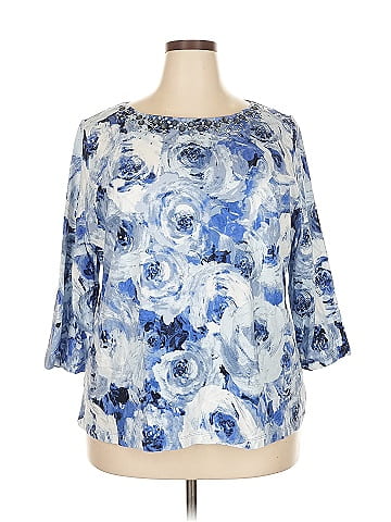 Ruby Rd. 3/4 Sleeve Blouse (view 1)