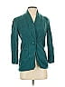 Liz Claiborne 100% Wool Teal Wool Blazer Size 4 - photo 1